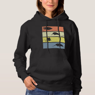 Sudadera Pescador Gráfico Retro Pescador Pescador Carpa de
