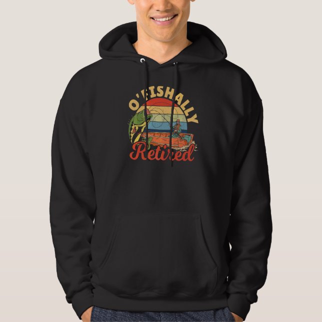 Sudadera Pescador Jubilado Opescado (Anverso)