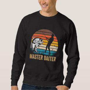 Sudadera Pescador Maestra De Baiter Para Hombres Con Mordaz