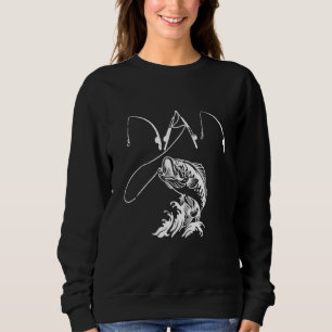 Sudadera Pescador Papá Entusiasta Pescador Papi Fathe