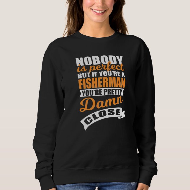 Sudadera Pescador perfecto (Anverso)