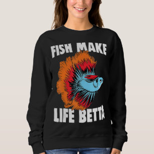 Sudadera Pescador Pescador Betta Pescado