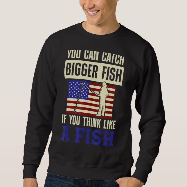 Sudadera Pescadores De La Pesca Estadounidense Reel Angling (Anverso)