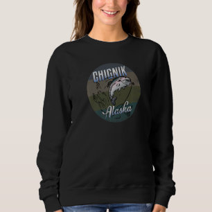 Sudadera Pescadores de salmón comercial de Alaska Procesado