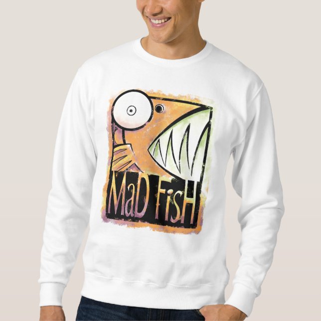 Sudadera Pescados enojados (Anverso)