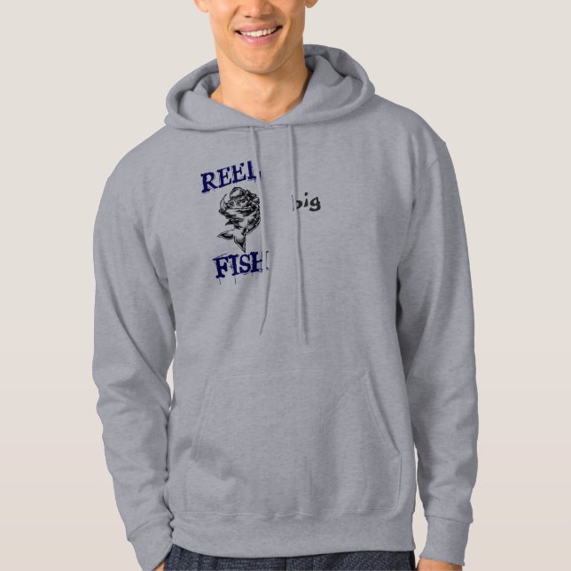 Sudadera Pescados grandes del carrete (Anverso)