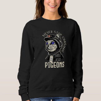 Sudadera Pesky Pigeons  Kitty Cat Men Women Teenagers Teens