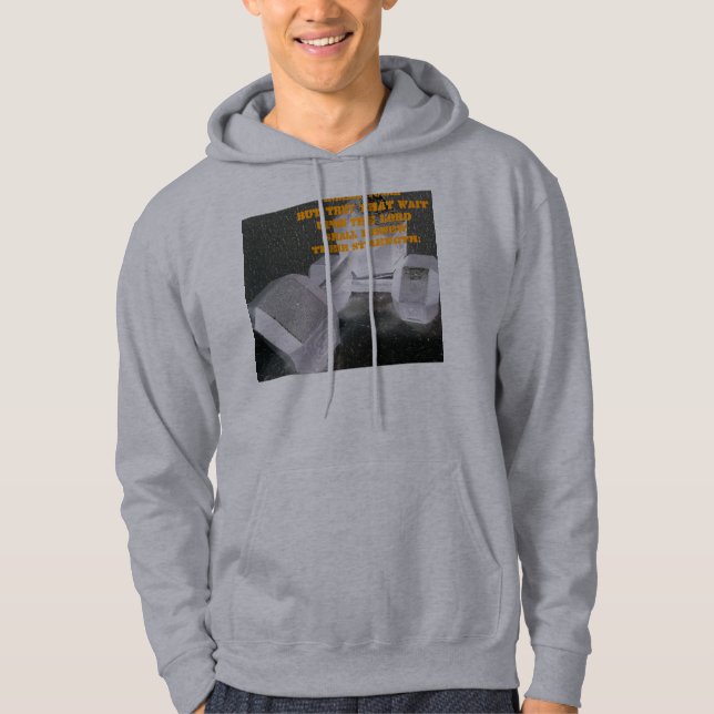 Sudadera Peso sobre el señor (Anverso)