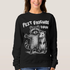 Sudadera Pest Friends Forever White Print