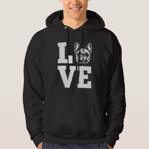 Sudadera Pet Lover Dog Mom Frenchie Dad Silhouette French