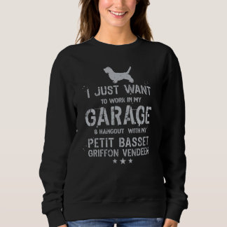 Sudadera Petit Basset Griffon Vendeen Dad Garage Men Hang