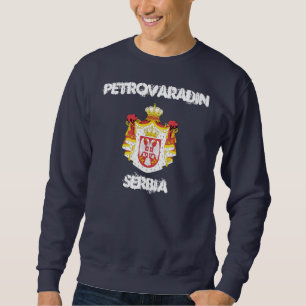 Sudadera Petrovaradin, Serbia con escudo de armas