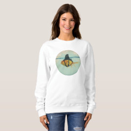 Sudadera Pez dorado con aleta de tiburón