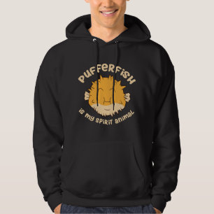 Sudadera Pez Globo Es Mi Animal Espiritual Divertido Pez Gl