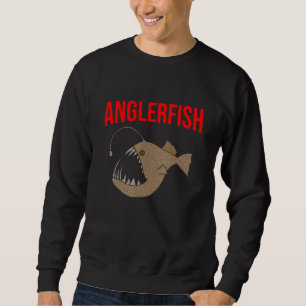Sudadera Pez Linterna Luz Oscuridad Ama Monstruo Marino