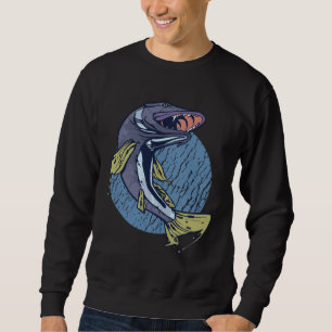 Sudadera Pez lucio grande