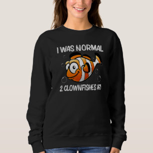 Sudadera Pez Payaso Genial Para Hombres Mujeres Mar Pez Pay