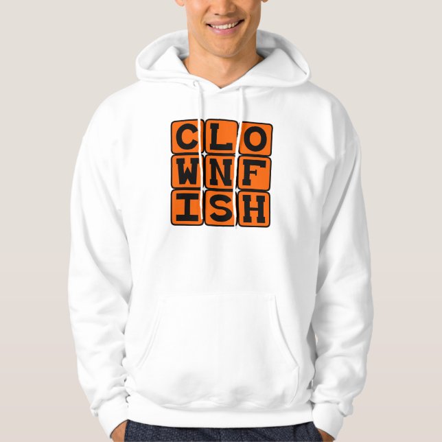 Sudadera Pez payaso, Pez colorido (Anverso)