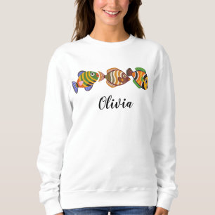 Sudadera Pez Tropical Lindo