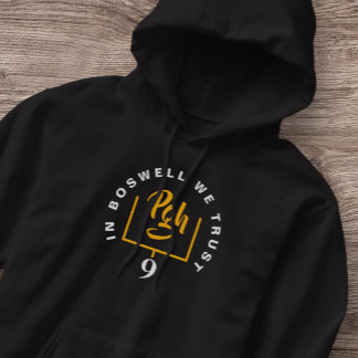 Sudadera Pgh Boswell Confiamos en Steel City Sportjuro Hood