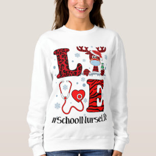 Sudadera Ph Love Reindeer School Navidades de enfermería Re