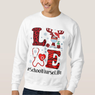 Sudadera Ph Love Reindeer School Navidades de enfermería Re