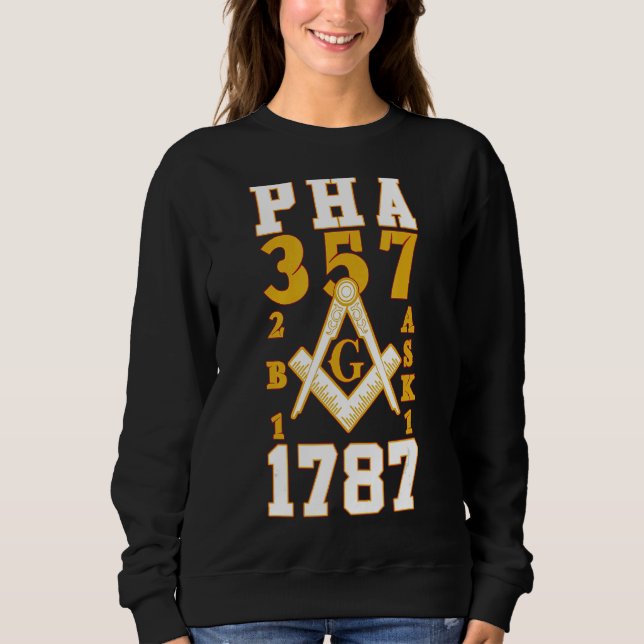 Sudadera Pha 357 Mason 1987 2b1ask1 Compass Square Father (Anverso)
