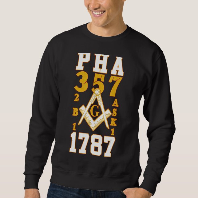 Sudadera Pha 357 Mason 1987 2b1ask1 Compass Square Father (Anverso)