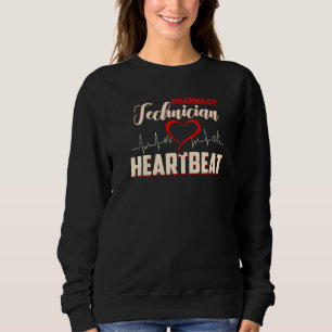 Sudadera Pharma Tech Farmacéutica Técnica Heartbeat 1