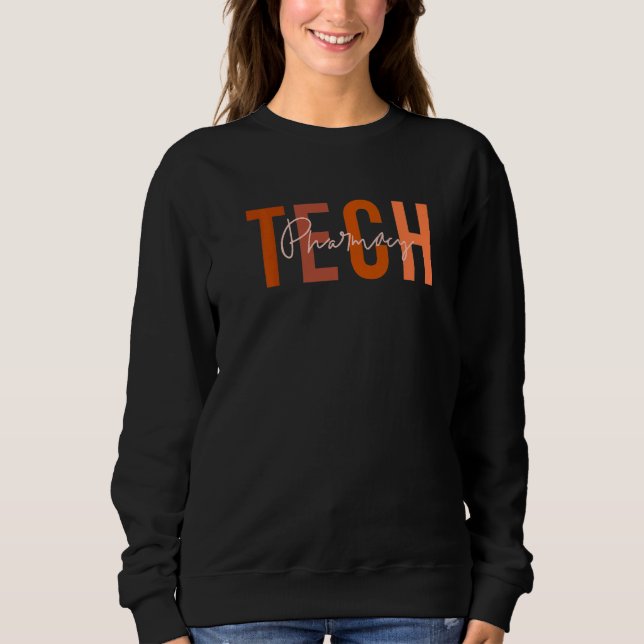 Sudadera Pharmacy Technician Week Retro Pharmacy Tech Appre (Anverso)