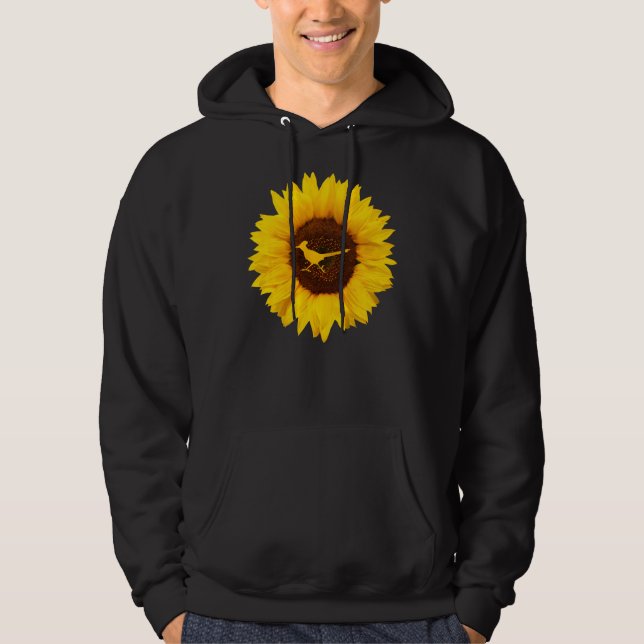 Sudadera Pheasant Para Mujeres Hombres Aves Monal Girasol (Anverso)