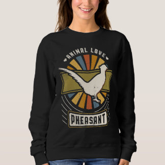 Sudadera Pheasant Vintage Classic Retro Animal