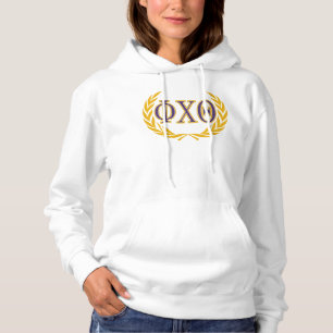 Sudadera Phi Chi Theta Griego con Corona