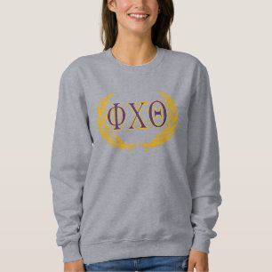 Sudadera Phi Chi Theta Griego con Corona