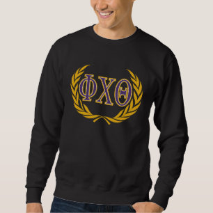 Sudadera Phi Chi Theta Griego con Corona