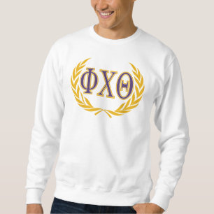 Sudadera Phi Chi Theta Griego con Corona