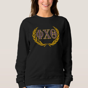Sudadera Phi Chi Theta Griego con Corona