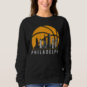 Sudadera Philadelpia Basketball Pennsylvania Pa Cityscape S