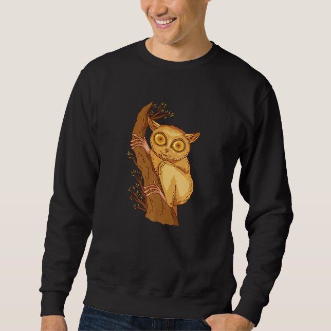 Sudadera Philippine Tarsier Bohol Tarsier Monkey Face Tarsi (Anverso)
