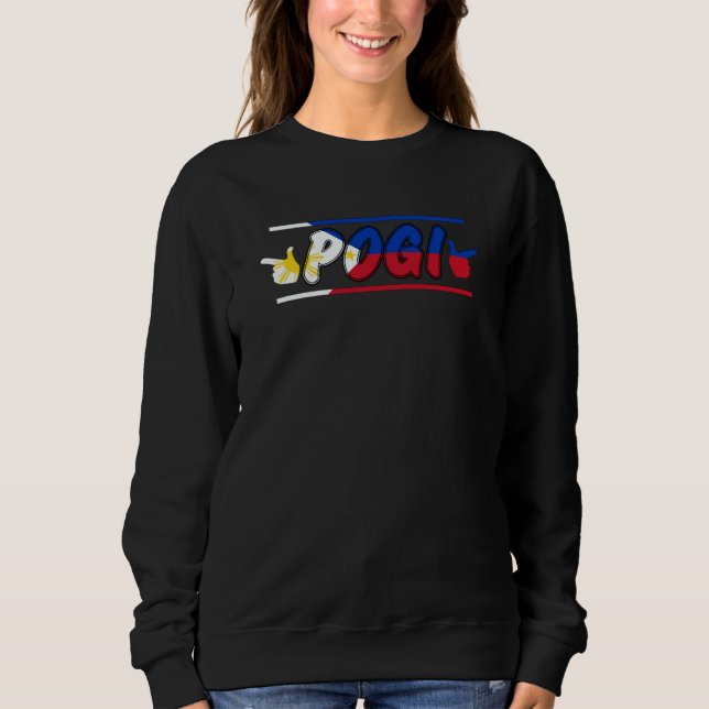 Sudadera Philippines Filipino Pinoy Pogi Handsome Vintage C (Anverso)