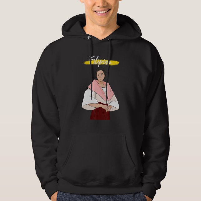 Sudadera Philippines Pinay Filipina Filipiniana Proud Woman (Anverso)