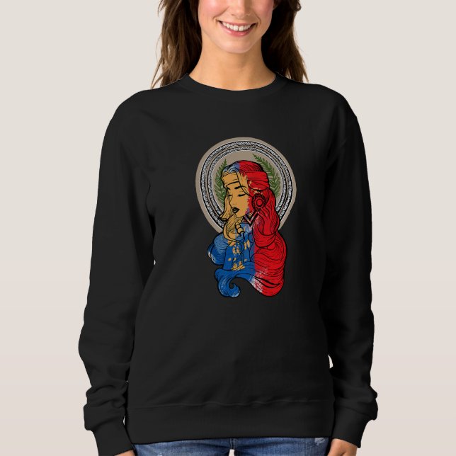 Sudadera Philippines Pinay Filipina Pride Strong Proud Woma (Anverso)