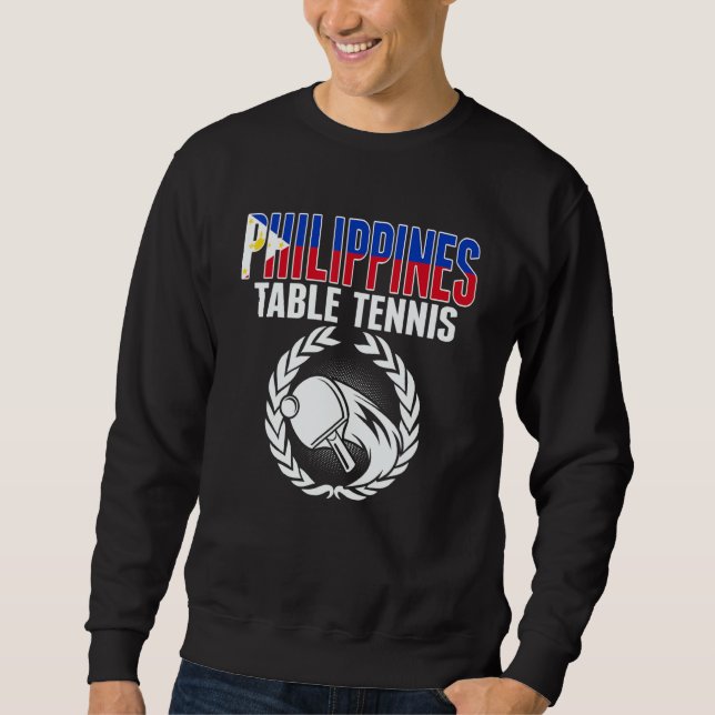 Sudadera Philippines Table Tennis Fans Philippine Ping Pong (Anverso)
