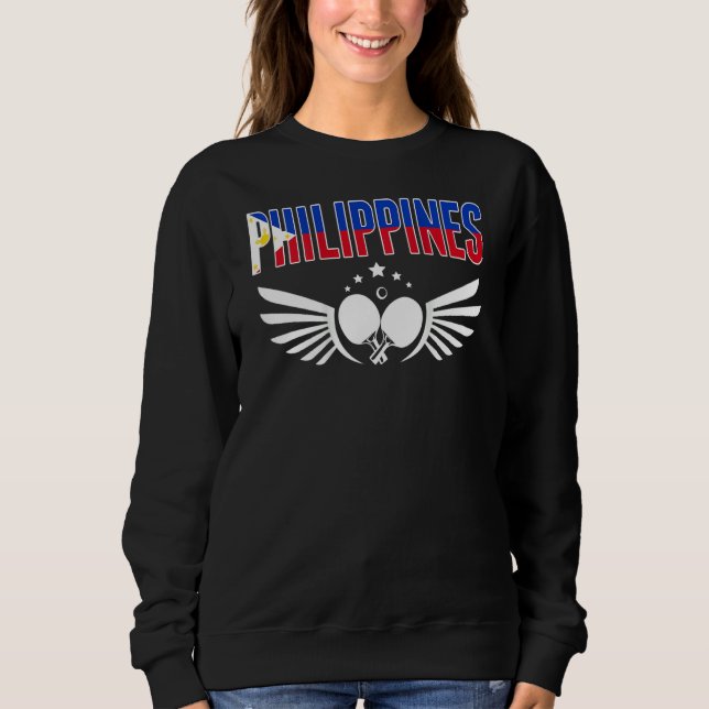 Sudadera Philippines Table Tennis  Support Philippine Ping  (Anverso)