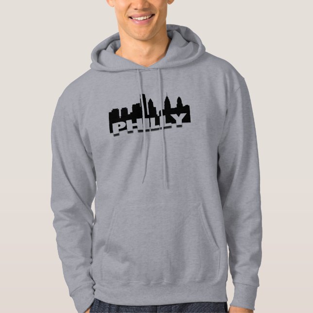 Sudadera Philly Skyline Hoodie (Anverso)