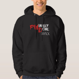 Sudadera Phinally done - Diseño de la oferta de graduación