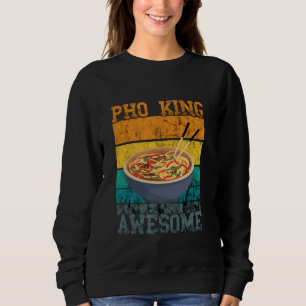 Sudadera Pho King Vintage Retro Impresionante comida Vietna
