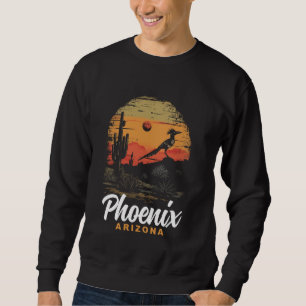 Sudadera Phoenix Arizona Roadrunner Desert Vibes Vintage