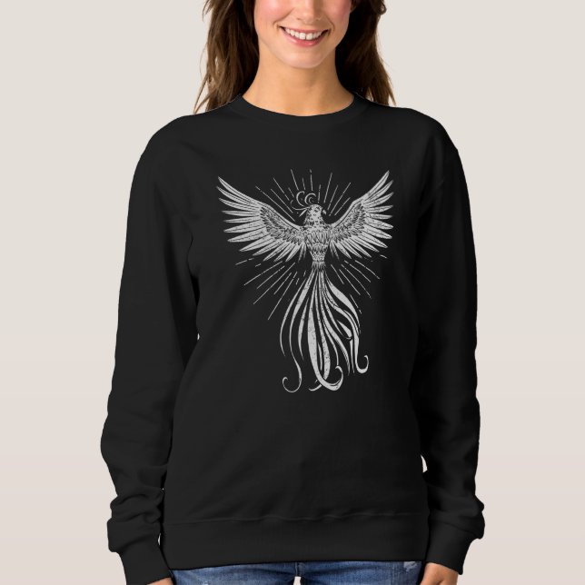 Sudadera Phoenix Fire Bird Magic Fantasy Phoenix (Anverso)