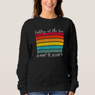Sudadera Phoenix Valley of the Sun Souvenir Latitude Longit